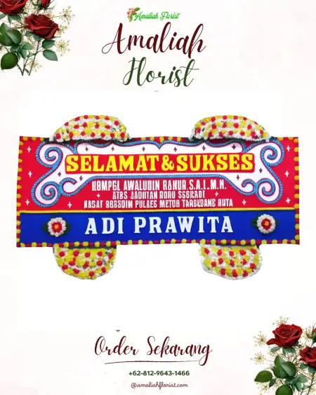 Papan Bunga Ucapan Selamat Tobelo Utara