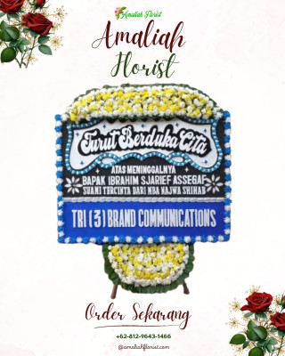 Papan Bunga Duka di Tobelo Utara