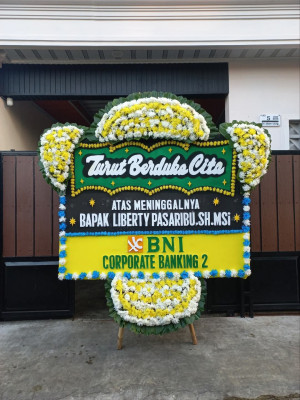 Papan Bunga Duka di Tobelo Utara