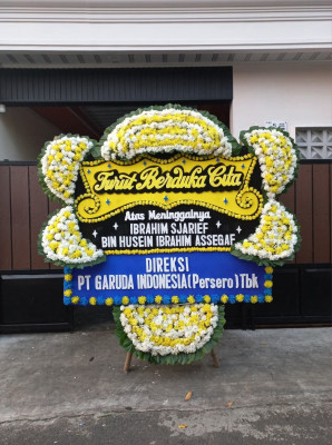 Papan Bunga Duka di Tobelo Utara