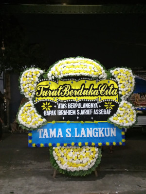 Papan Bunga Duka di Tobelo Utara