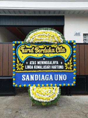 Papan Bunga Duka di Tobelo Utara